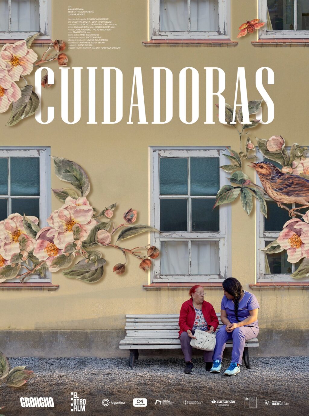 Afiche documental Cuidadoras